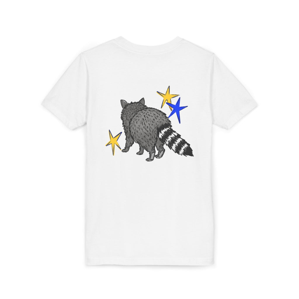 Youth Tee — “See Ya Soon” Raccoon Graphic Kids Shirt
