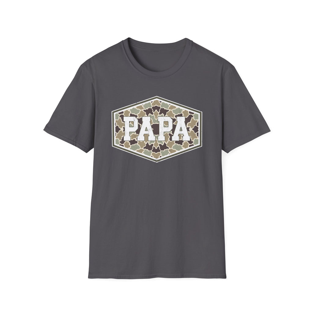 Papa Camo - Gildan Soft Style