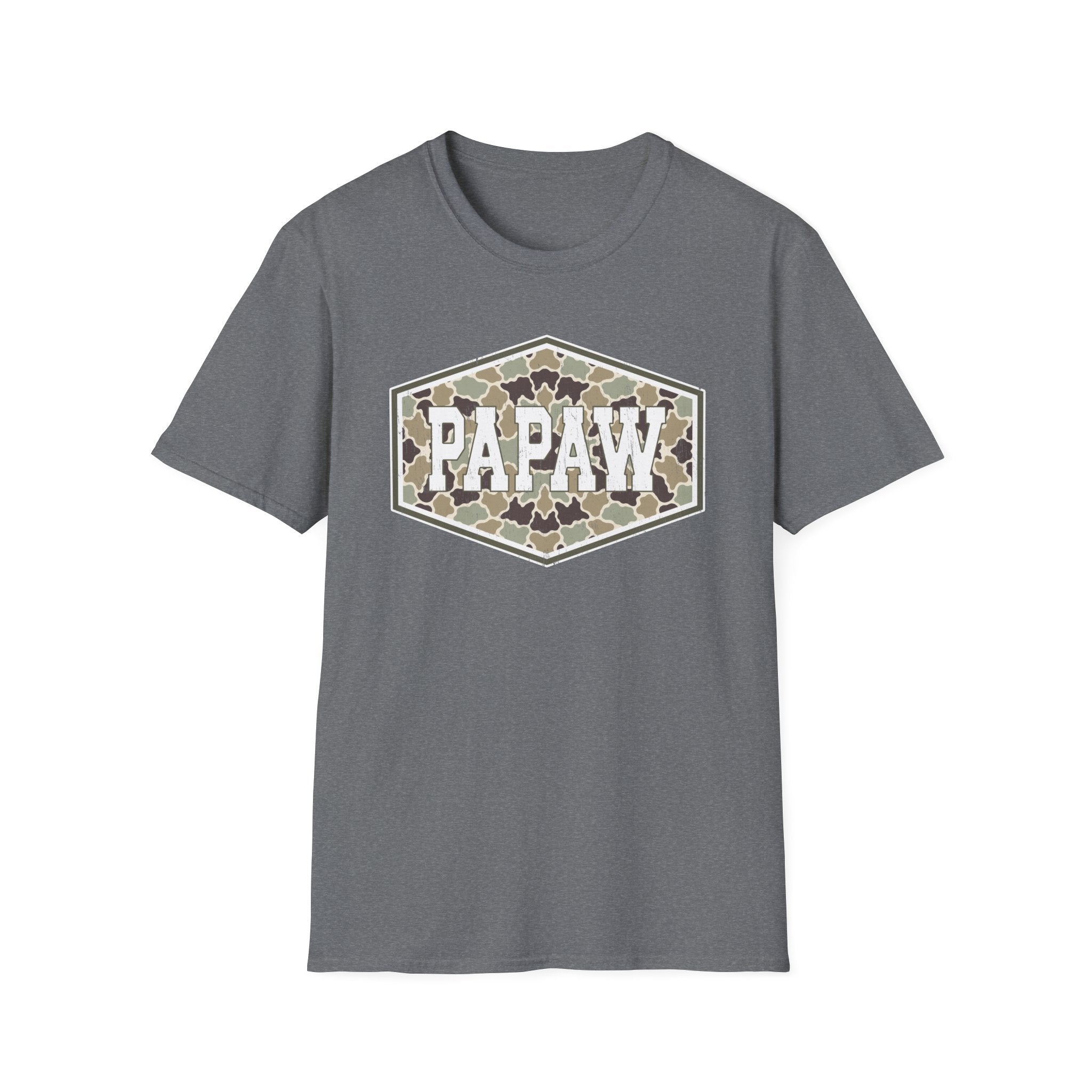 Papaw Camo- Gildan Soft Style