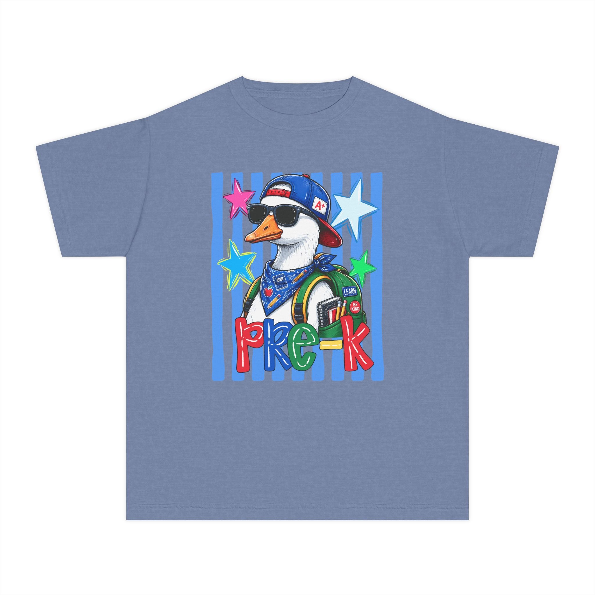 Pre-K Boy Duck Youth T‑Shirt - Cute Back-to-School Shirt for Preschoolers