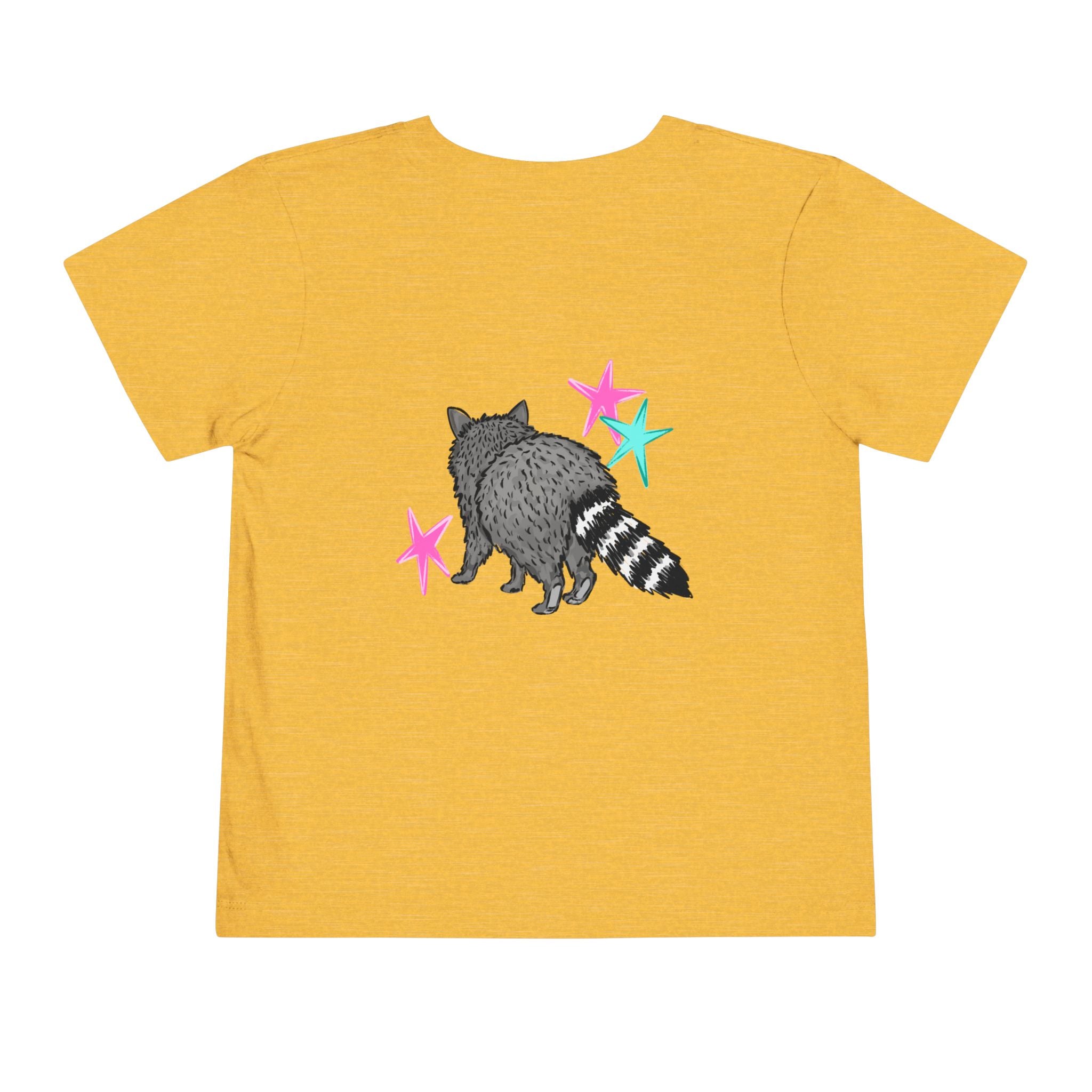 Toddler Tee — "See Ya Soon" Raccoon Graphic Shirt