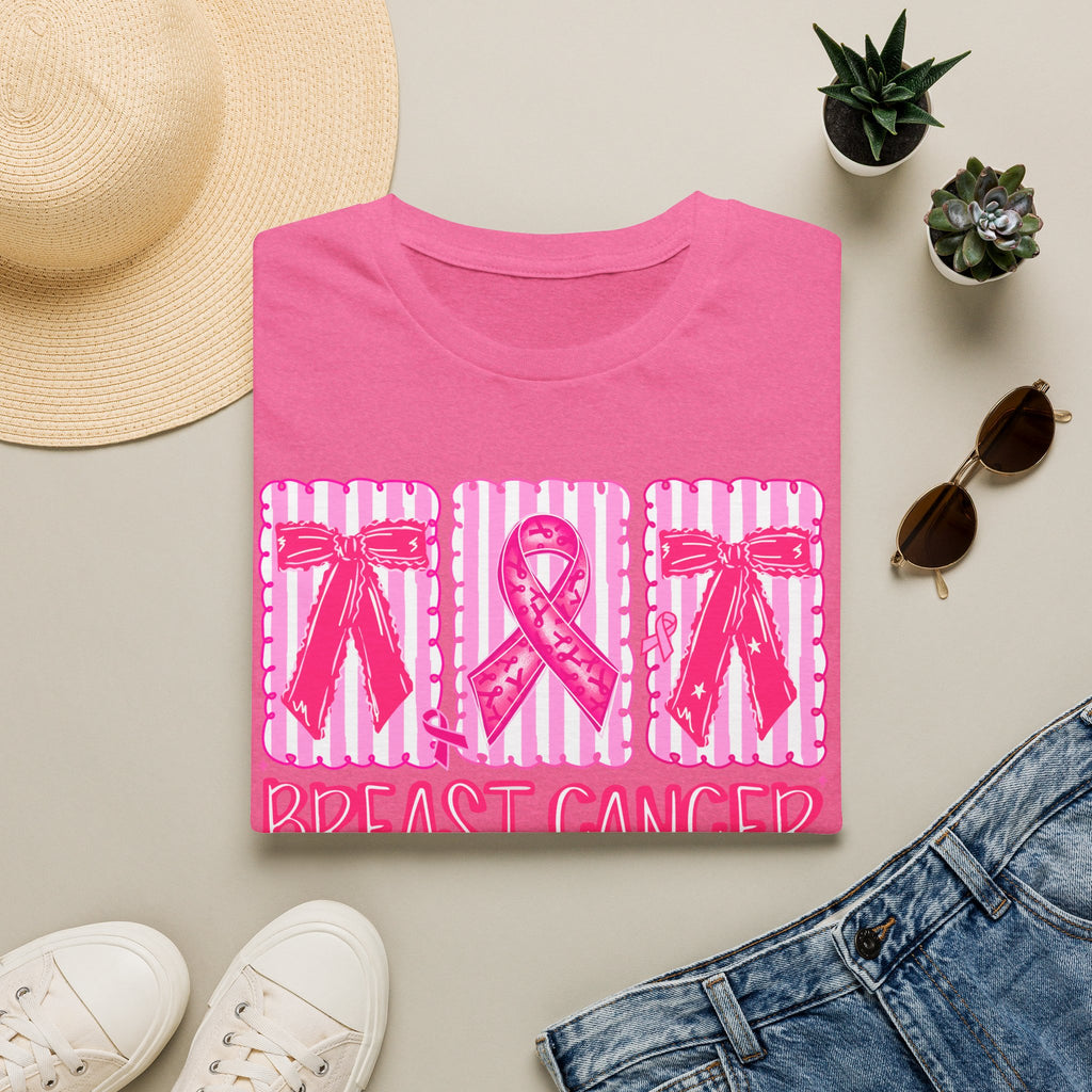 Breast Cancer Awareness T-Shirt — Pink Ribbon Support Tee