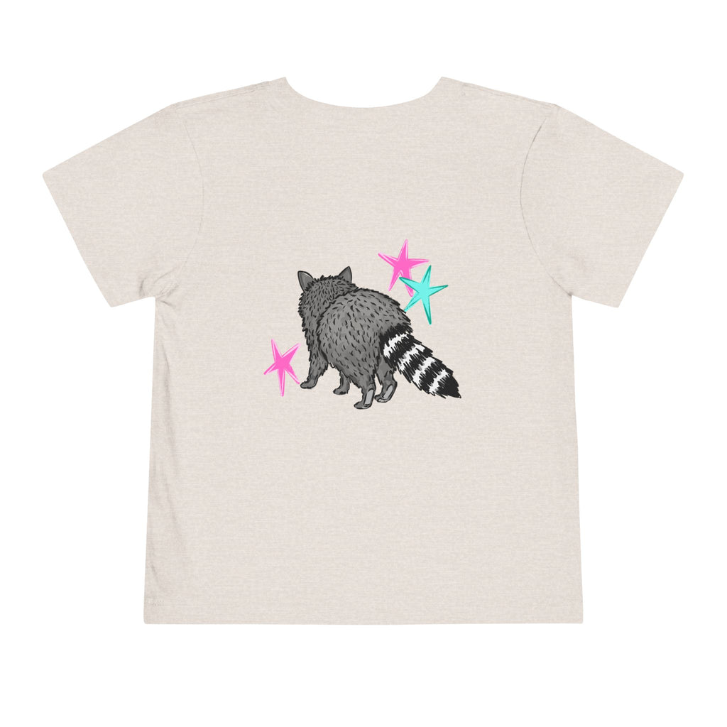 Toddler Tee — "See Ya Soon" Raccoon Graphic Shirt