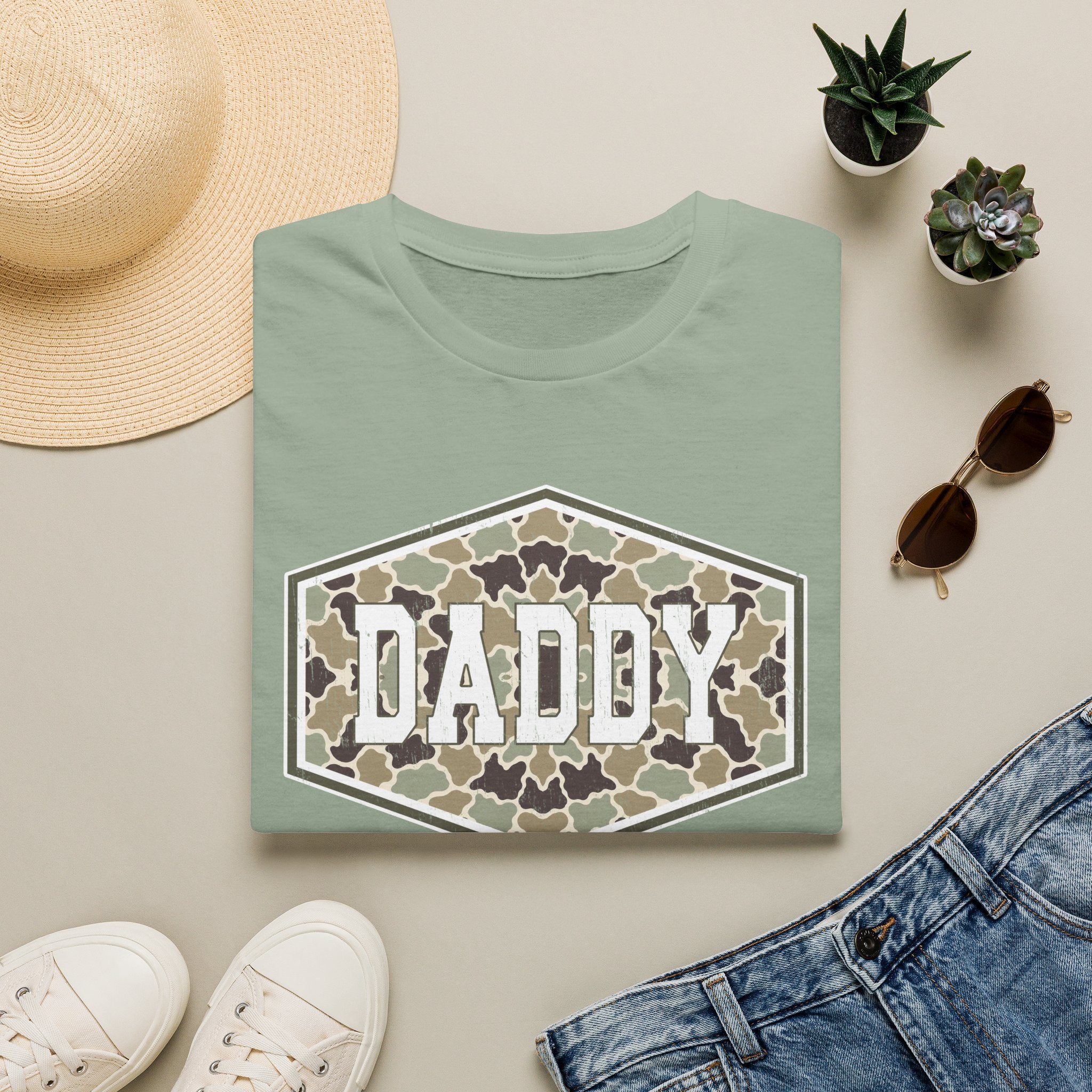 Daddy Camo-Gildan Soft Style