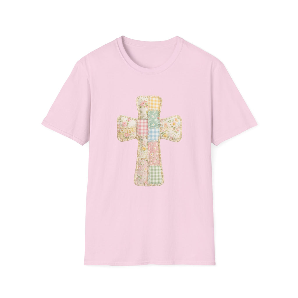 Patchwork Cross - Gildan Soft Style