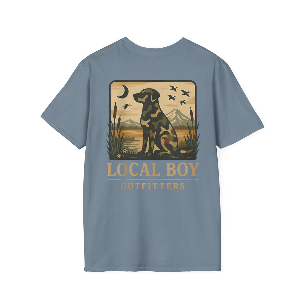 Local Boy Retriever T-Shirt — Vintage Dog Graphic Tee for Dog Lovers