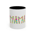 Mama Colorful Confetti Accent Coffee Mug — 11/15oz
