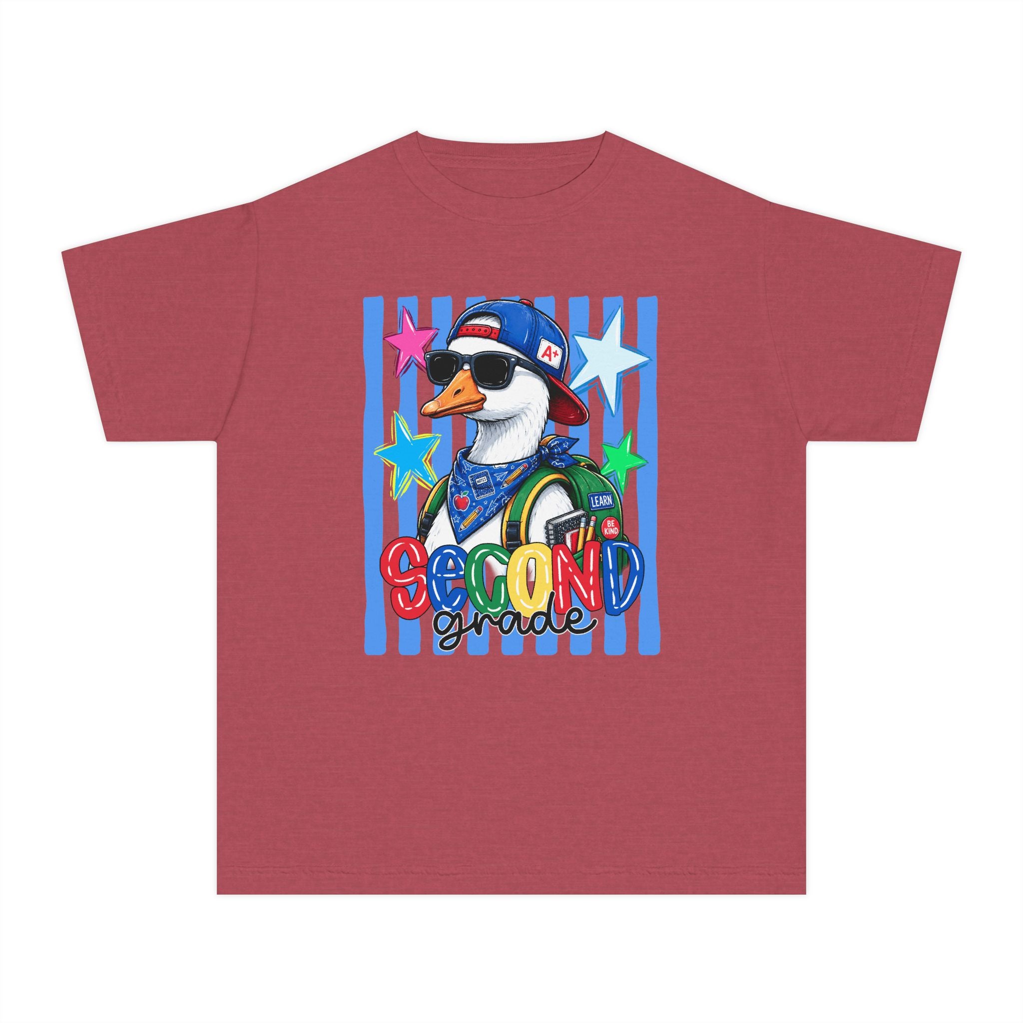 Second Grade' Cool Boy Duck Back-to-School Shirt
