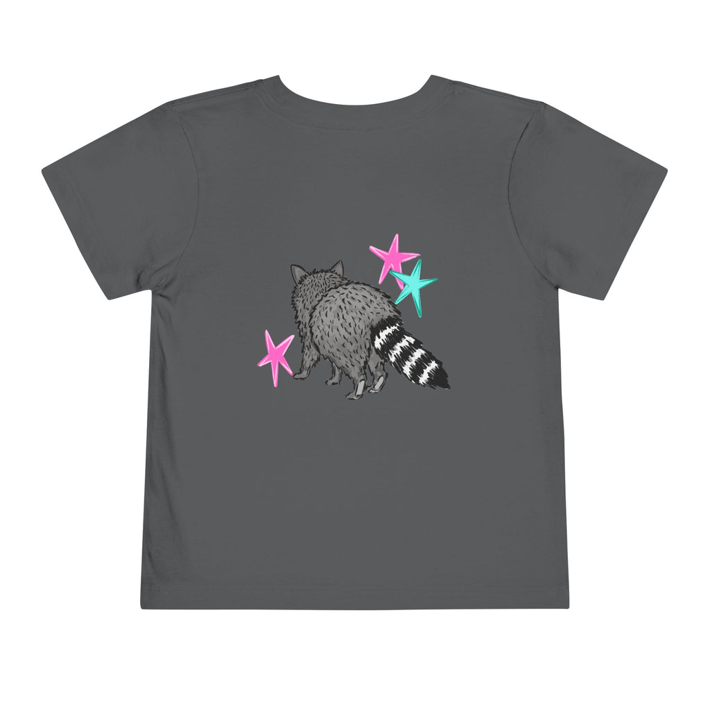 Toddler Tee — "See Ya Soon" Raccoon Graphic Shirt