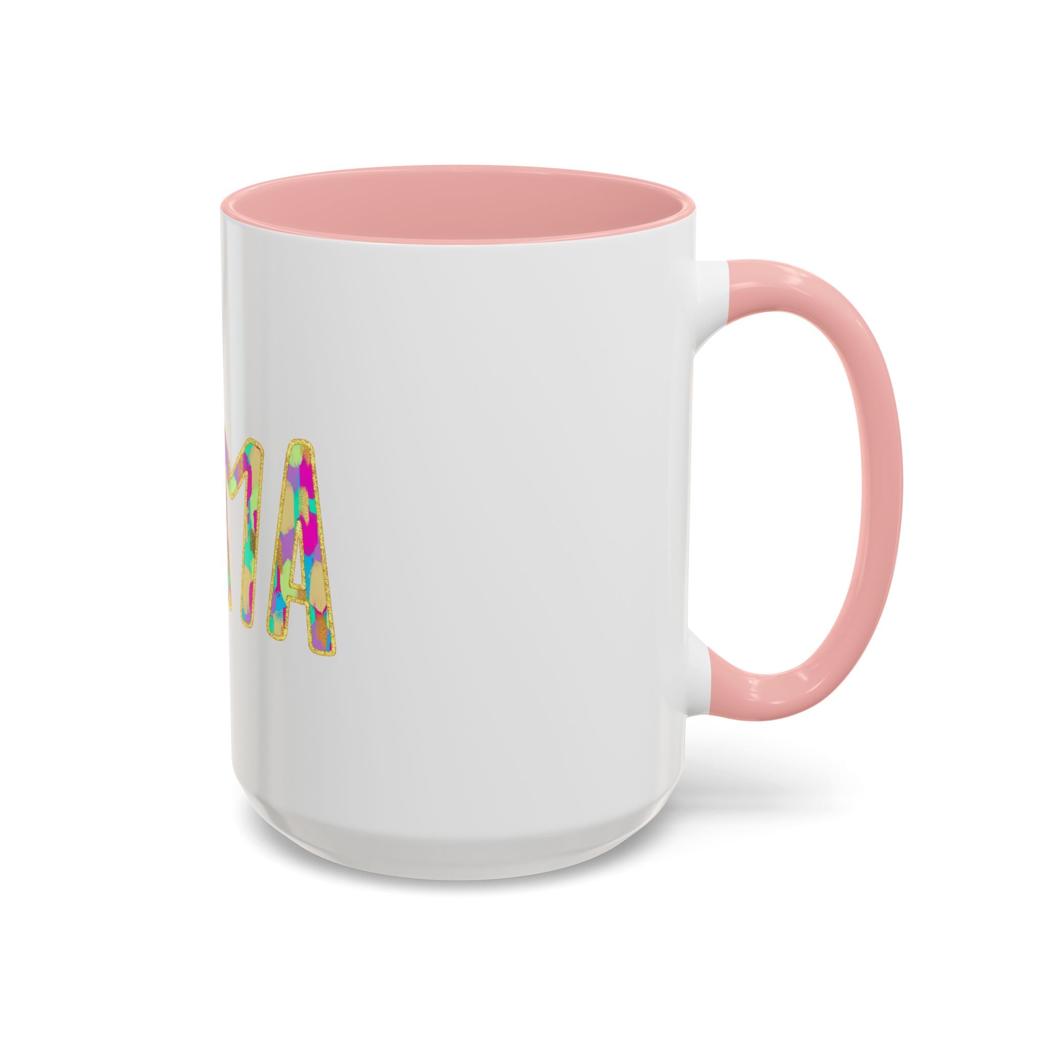Mama Colorful Confetti Accent Coffee Mug — 11/15oz
