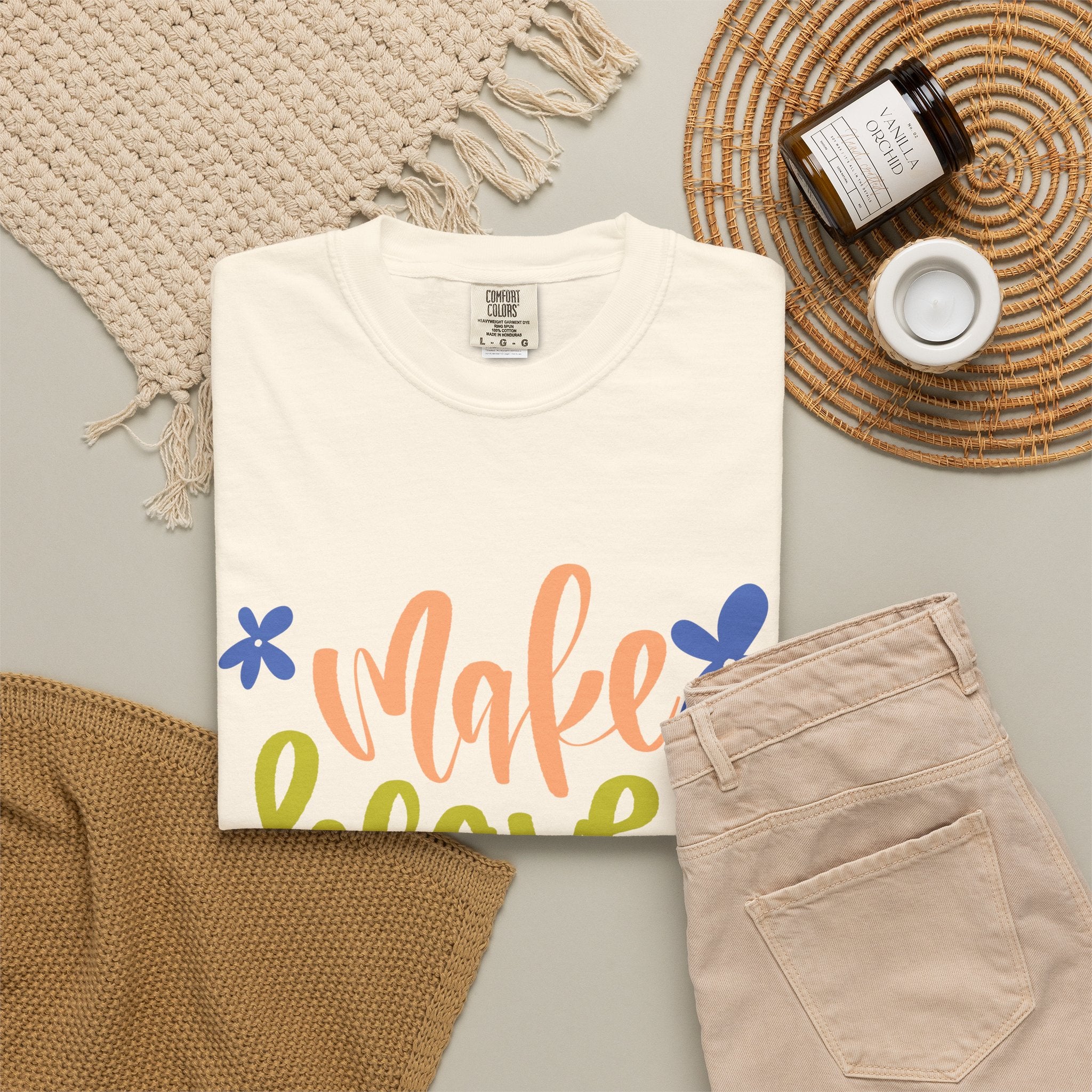 Make Heaven Crowded T-Shirt — Colorful Faith Graphic Tee